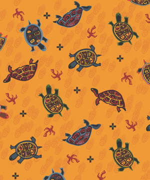turtle design-ethnic